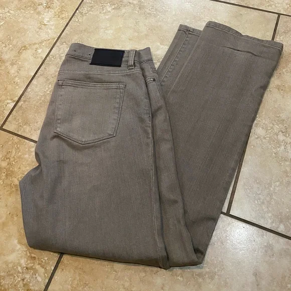 Lauren Ralph Lauren Grey Straight Leg Jeans - Picture 2 of 5